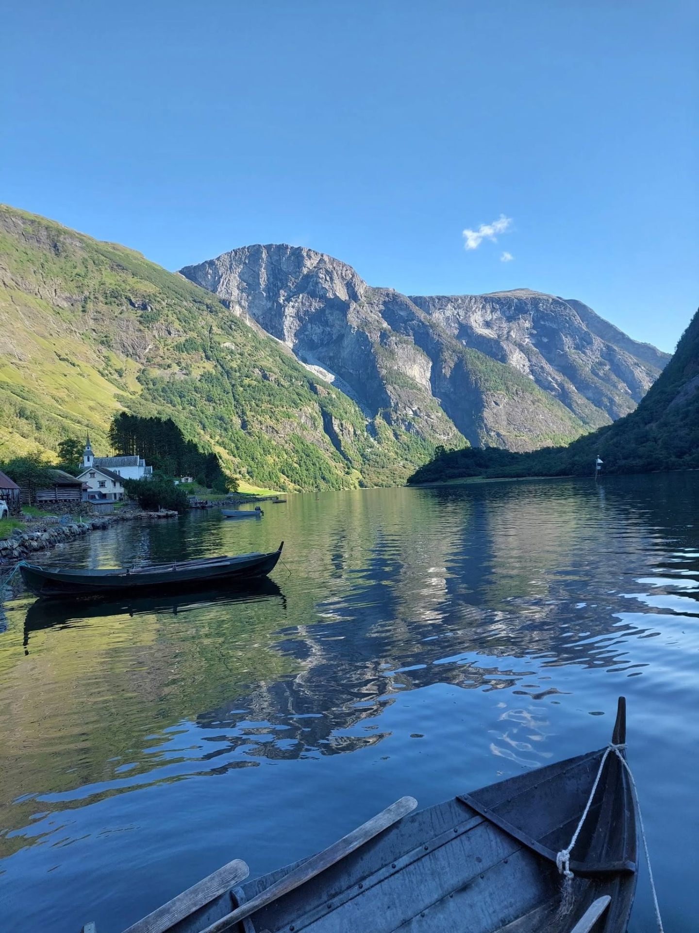 Ein tur med robåten